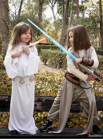 Disfraz de Princesa Leia deluxe para niña - Rubies USA | Funidelia