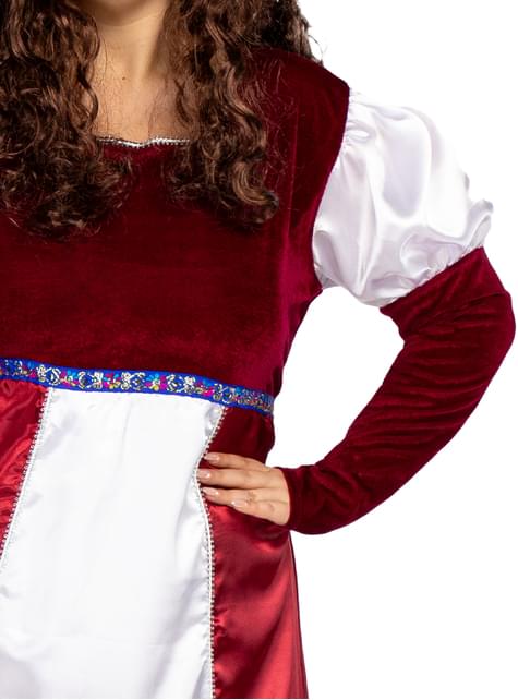 Disfraz de princesa medieval para mujer talla grande - Funiglobal | Funidelia