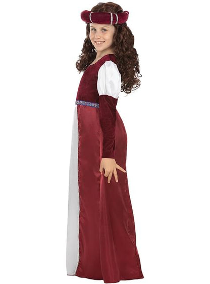 Disfraz de princesa medieval para niña - Funiglobal | Funidelia