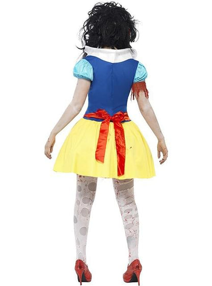 Disfraz de princesa Nieves zombie
