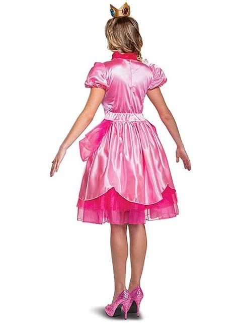 Disfraz de Princesa Peach deluxe para mujer - Super Mario Bros