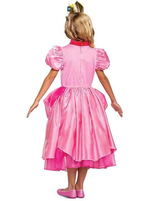 Disfraz de Princesa Peach deluxe para niña - Super Mario Bros