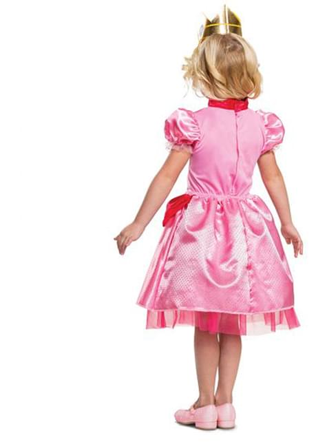 Disfraz de Princesa Peach mini para niña - Super Mario Bros - Disguise | Funidelia