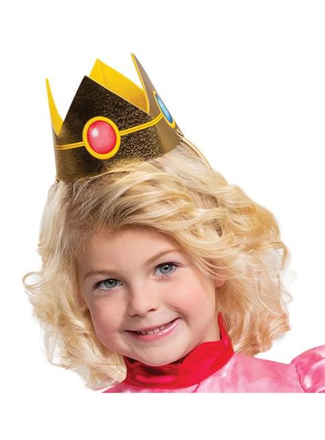 Disfraz de Princesa Peach mini para niña - Super Mario Bros - Disguise | Funidelia