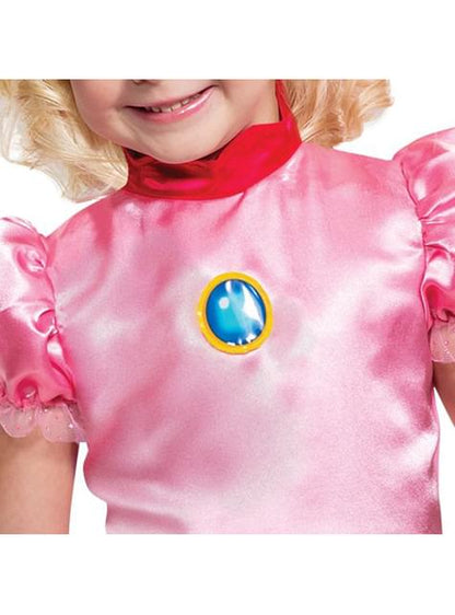 Disfraz de Princesa Peach mini para niña - Super Mario Bros - Disguise | Funidelia