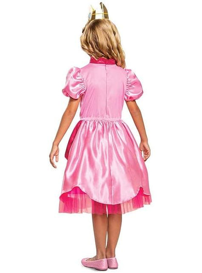 Disfraz de Princesa Peach para niña - Super Mario Bros - Disguise | Funidelia