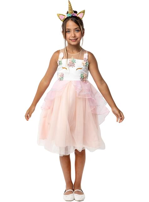 Disfraz de princesa unicornio para niña - Funiglobal | Funidelia