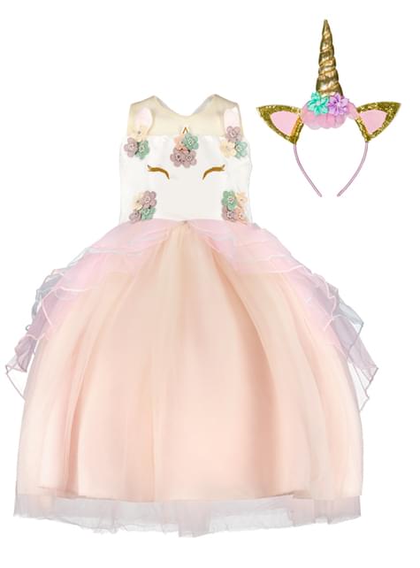 Disfraz de princesa unicornio para niña - Funiglobal | Funidelia