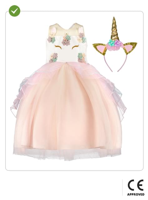 Disfraz de princesa unicornio para niña - Funiglobal | Funidelia