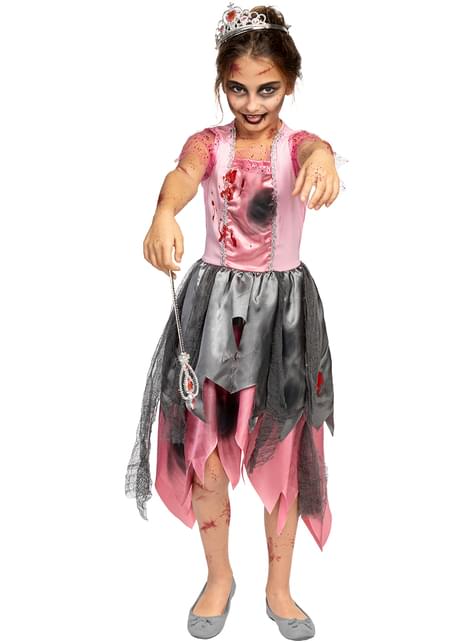Disfraz de princesa zombie para niña - Funiglobal | Funidelia