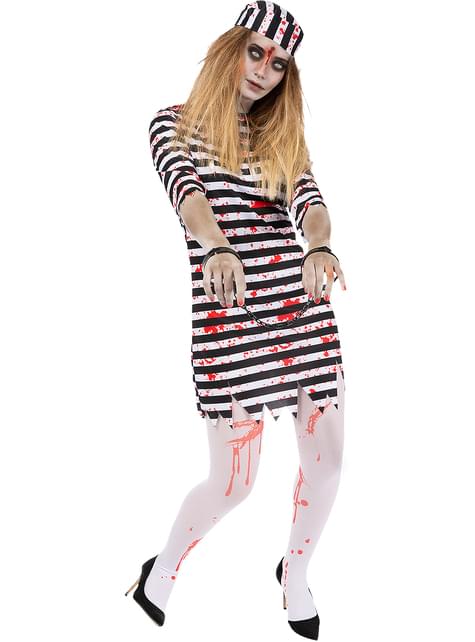 Disfraz de prisionera zombie para mujer - Funiglobal | Funidelia