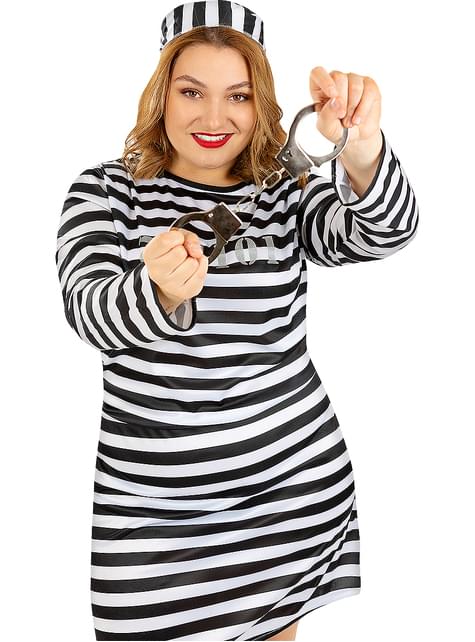 Disfraz de prisionera talla grande - Funiglobal | Funidelia