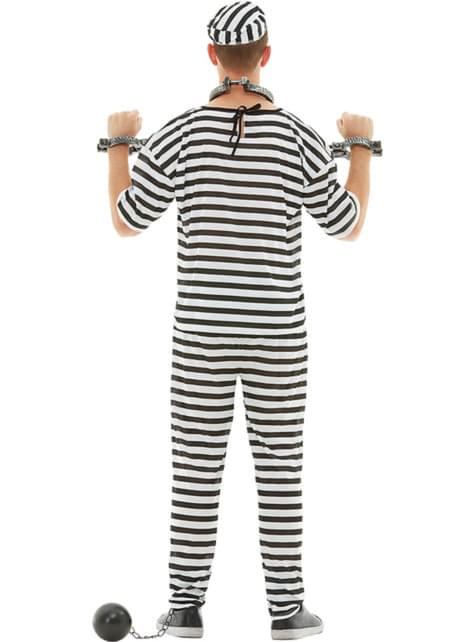 Disfraz de prisionero talla grande - Funiglobal | Funidelia