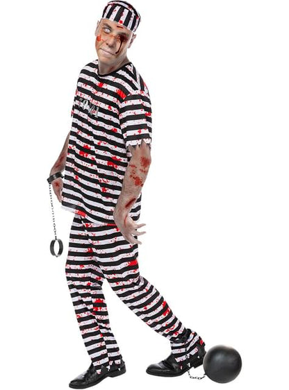 Disfraz de prisionero zombie para hombre - Funiglobal | Funidelia