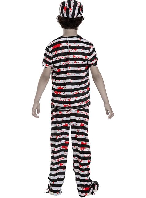 Disfraz de prisionero zombie para niño - Funiglobal | Funidelia