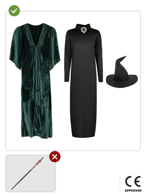 Disfraz de Profesora McGonagall para niña - Harry Potter