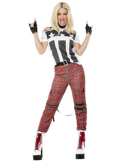 Disfraz de punk para mujer
