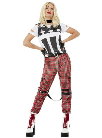 Disfraz de punk para mujer