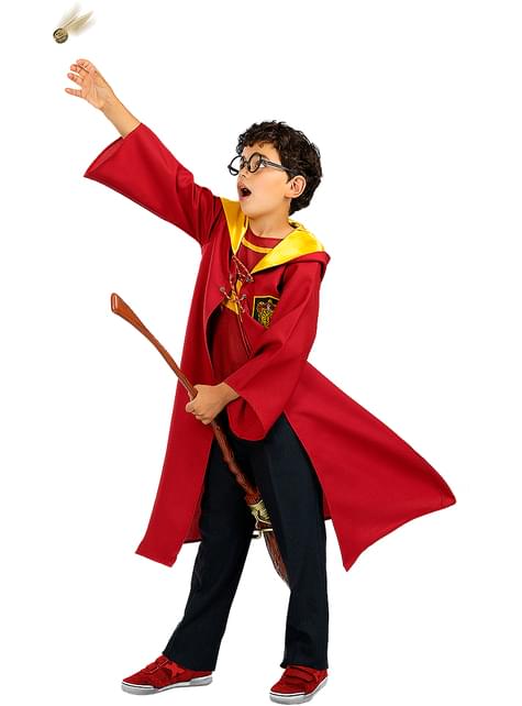 Disfraz de Quidditch Gryffindor para niños - Harry Potter - Funiglobal | Funidelia