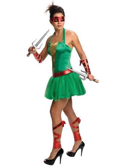 Disfraz de Raphael Las Tortugas Ninja para mujer - Rubies USA | Funidelia