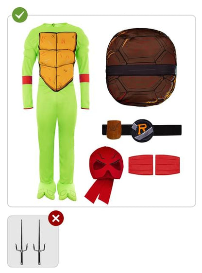 Disfraz de Raphael para hombre - Las Tortugas Ninja - Funiglobal | Funidelia