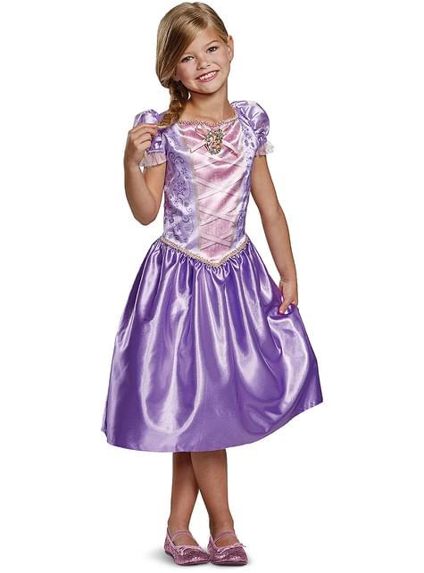 Disfraz de Rapunzel clásico para niña - Disguise | Funidelia