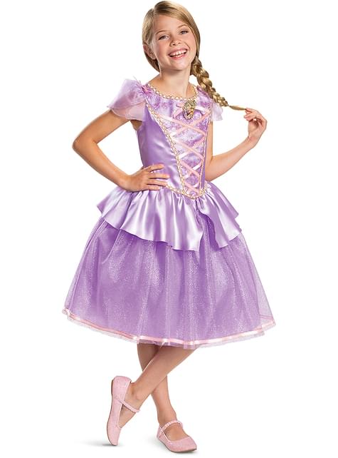Disfraz de Rapunzel deluxe para niña - Disguise | Funidelia