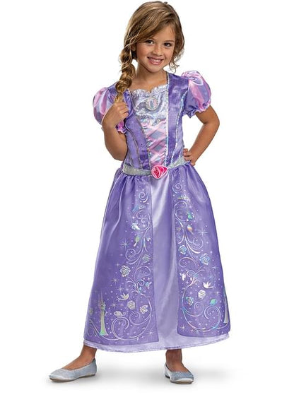 Disfraz de Rapunzel para niña - 100 Aniversario Disney - Disguise | Funidelia