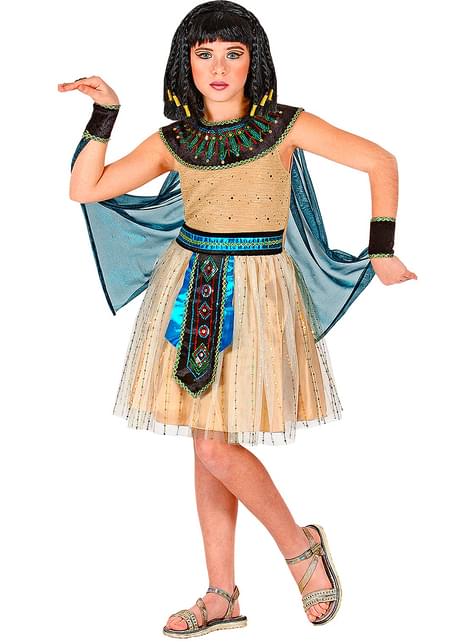 Disfraz de reina de Cleopatra para niña - Widmann | Funidelia