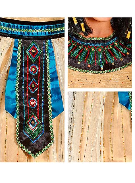 Disfraz de reina de Cleopatra para niña - Widmann | Funidelia