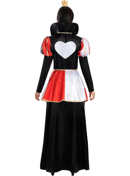 Disfraz de Reina de corazones clásico para mujer talla grande - Funiglobal | Funidelia