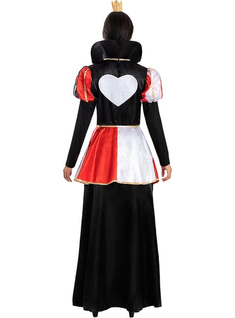 Disfraz de Reina de corazones clásico para mujer - Funiglobal | Funidelia