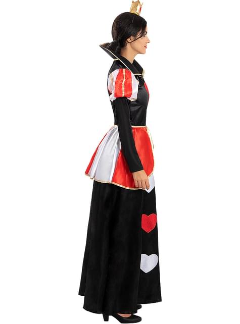 Disfraz de Reina de corazones clásico para mujer - Funiglobal | Funidelia