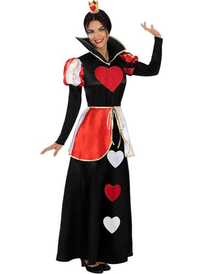 Disfraz de Reina de corazones clásico para mujer - Funiglobal | Funidelia