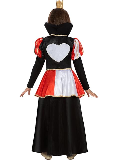 Disfraz de Reina de corazones clásico para niña - Funiglobal | Funidelia