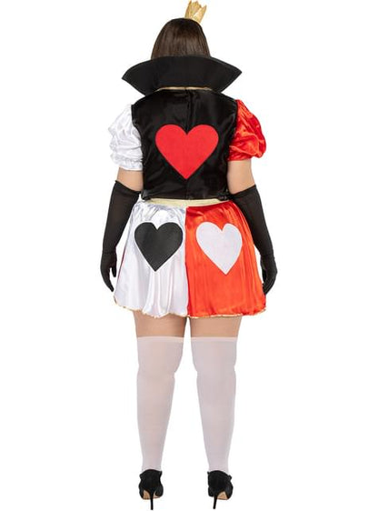 Disfraz de Reina de corazones para mujer talla grande - Funiglobal | Funidelia