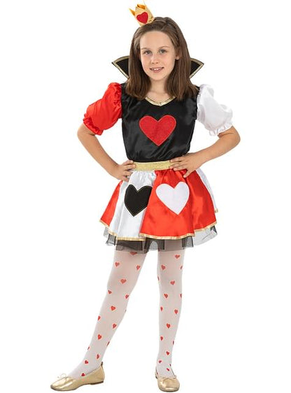 Disfraz de Reina de corazones para niña - Funiglobal | Funidelia