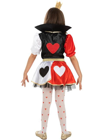 Disfraz de Reina de corazones para niña - Funiglobal | Funidelia