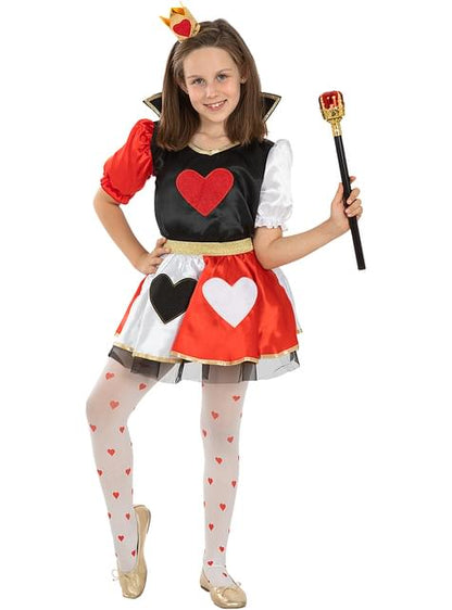 Disfraz de Reina de corazones para niña - Funiglobal | Funidelia
