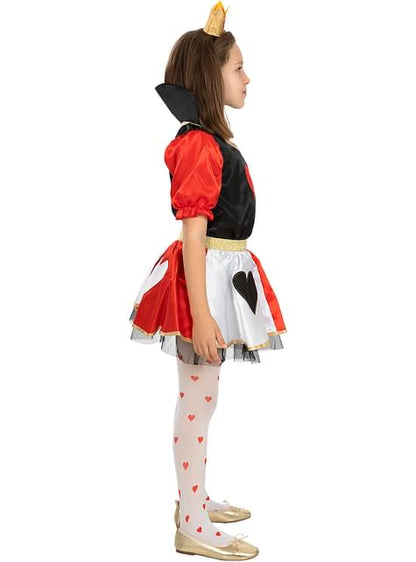 Disfraz de Reina de corazones para niña - Funiglobal | Funidelia