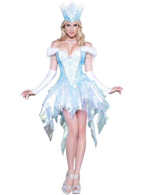 Disfraz de reina del hielo sugerente para mujer - In Character Costumes | Funidelia