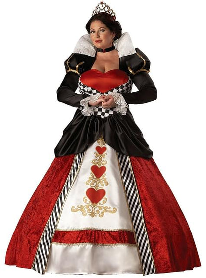 Disfraz de reina elegante de corazones para mujer - In Character Costumes | Funidelia