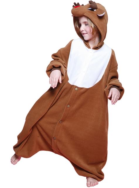 Disfraz de reno de Papá Noel Bcozy Onesie infantil - Costume Evolution | Funidelia