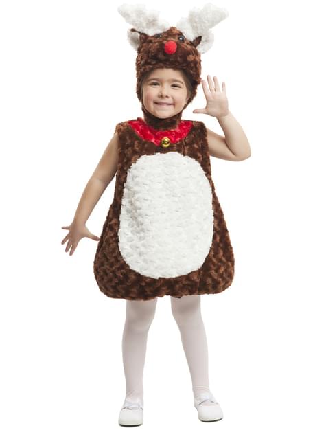 Disfraz de reno de peluche infantil - My Other Me | Funidelia