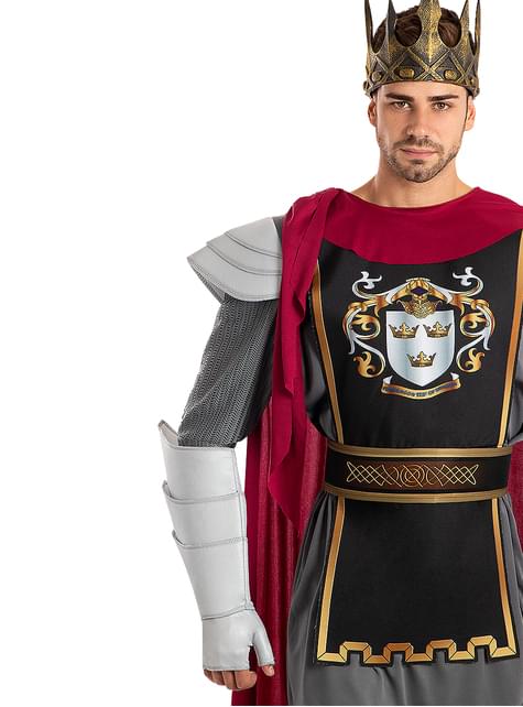 Disfraz de rey Arturo Deluxe para hombre - Funiglobal | Funidelia