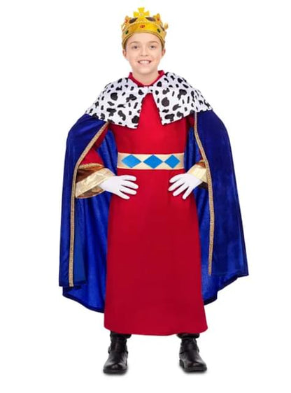 Disfraz de Rey Mago elegante azul para niño - My Other Me | Funidelia