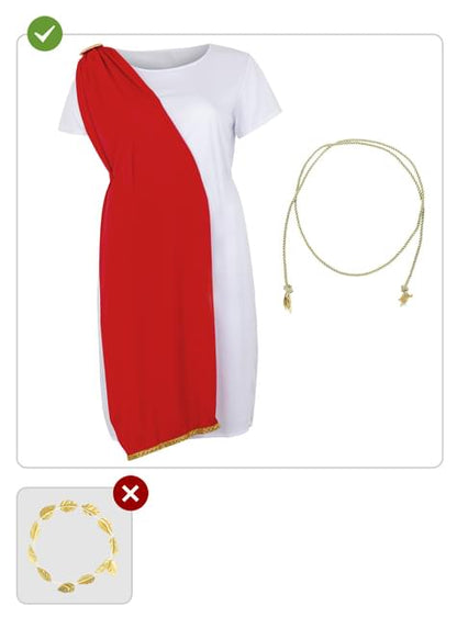 Disfraz de romana para mujer talla grande - Funiglobal | Funidelia