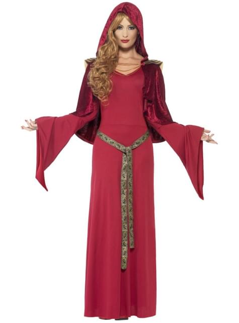 Disfraz de sacerdotisa medieval para mujer - Smiffys | Funidelia