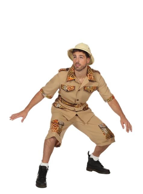 Disfraz de Safari beige para hombre - Wilbers | Funidelia