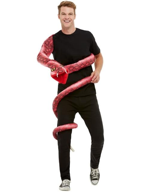 Disfraz de serpiente Anaconda para adulto